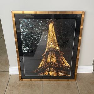 Framed Eiffel Tower Photograph